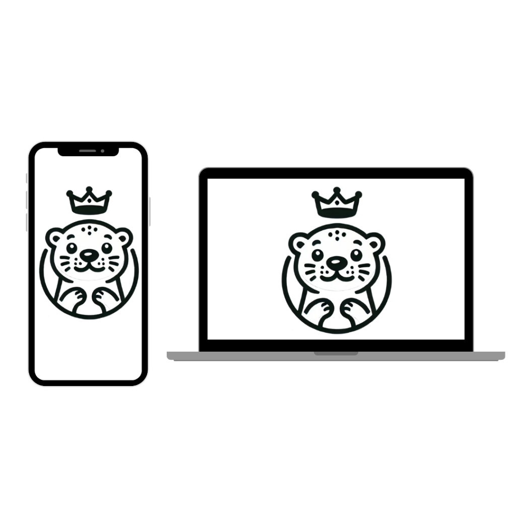 OttaBrit Digital Logos on a laptop and phone screen