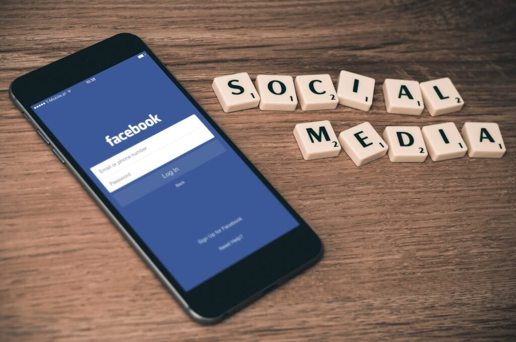 Facebook phone and letters
